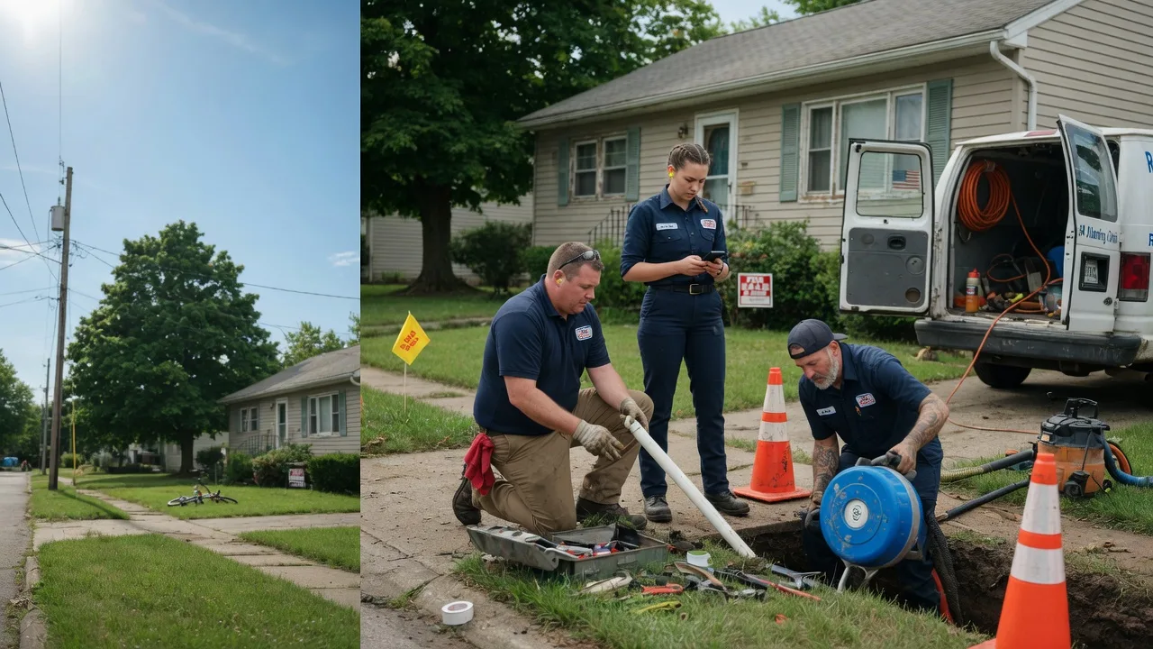 Sewer Line Repair in Widen, WV near me